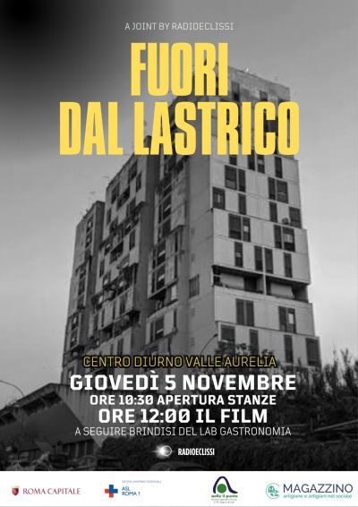 Giovedì 5 novembre | Fuori dal lastrico A joint by Radioeclissi | narrazioni digitali